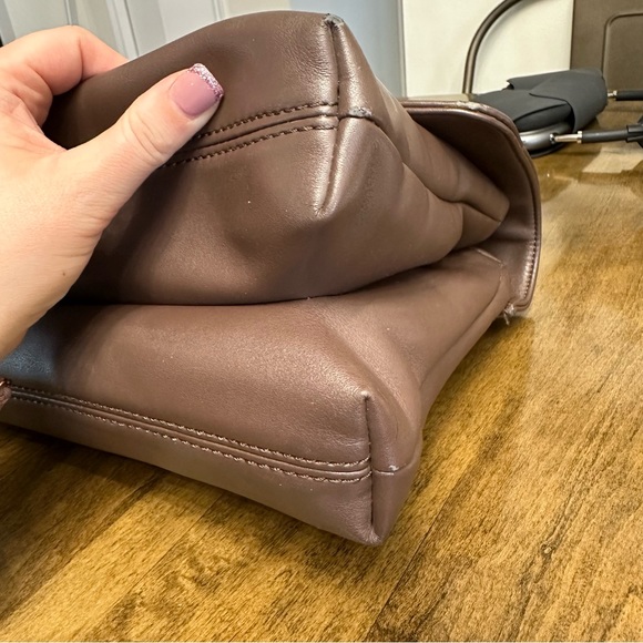 Mat & Nat - WAPI VEGAN SHOULDER BAG - LOOM - purple brown color - great neutral - Picture 9 of 11